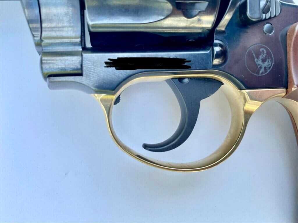 Curved trigger on the Henry Golden Boy Deadeye Revolver tested in single and double action