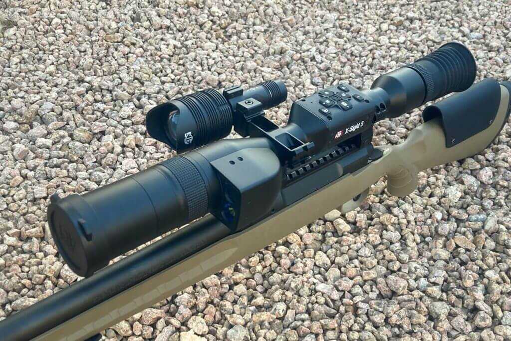 ATN X-Sight 5 LRF best digital night vision scope with rangefinder 2026