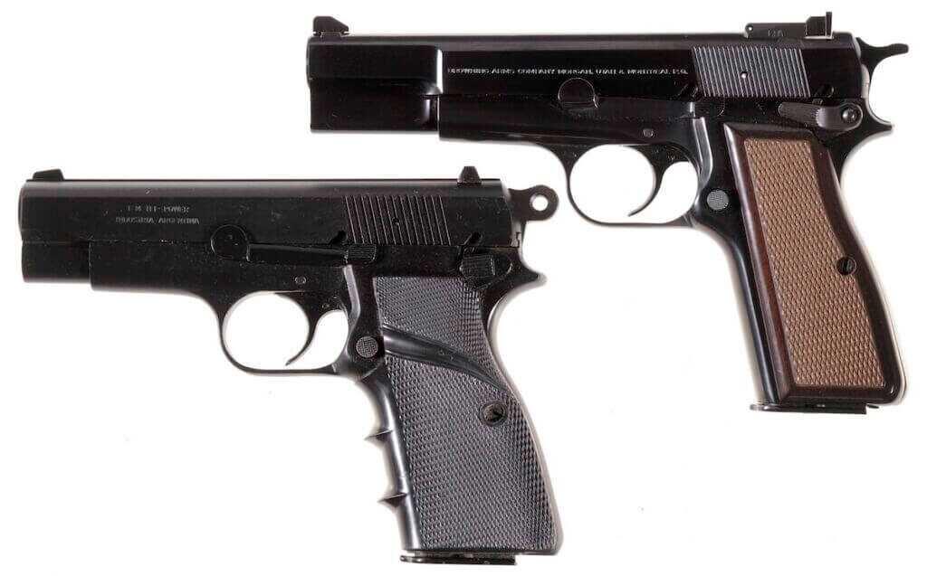 FM Detective High Power compared with standard FN High Power pistol