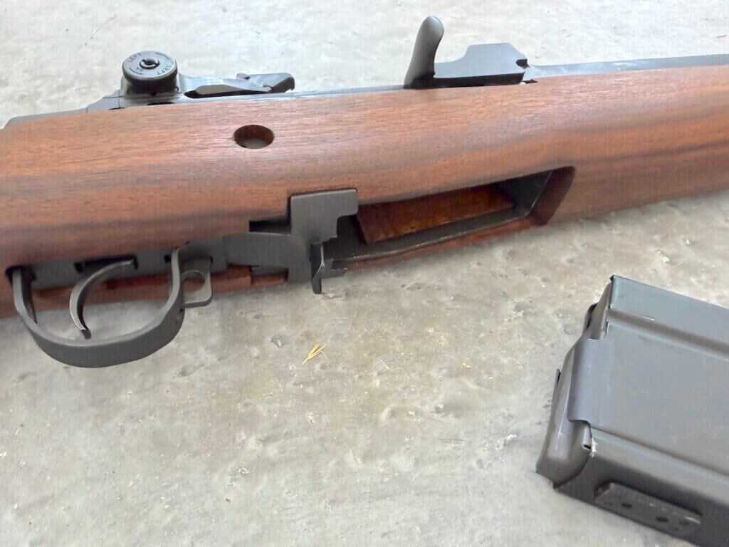 Springfield Armory M1A Standard Issue detachable magazine locked into magazine well
