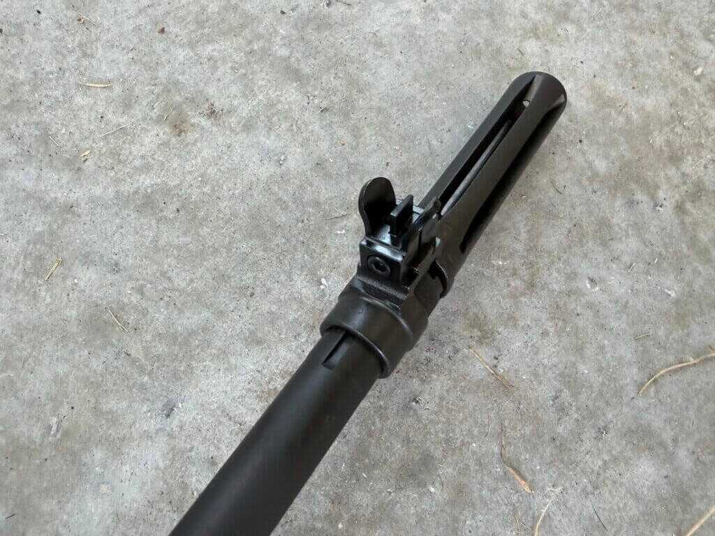 Springfield Armory M1A Standard Issue front post sight and M14 flash suppressor