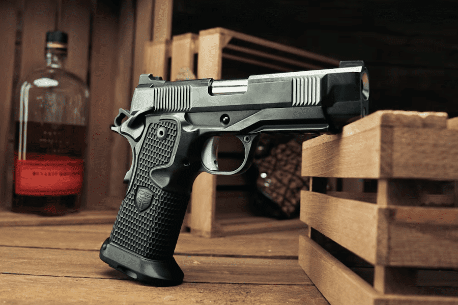 Cabot Midnight Rebellion MAX double-stack 9mm 1911 with an all-steel frame.