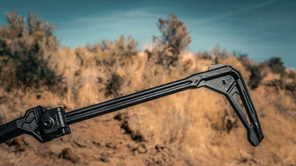 Strike Industries FSA Lite folding brace attachment and vertical adjustment on Taurus TX22 Braced
