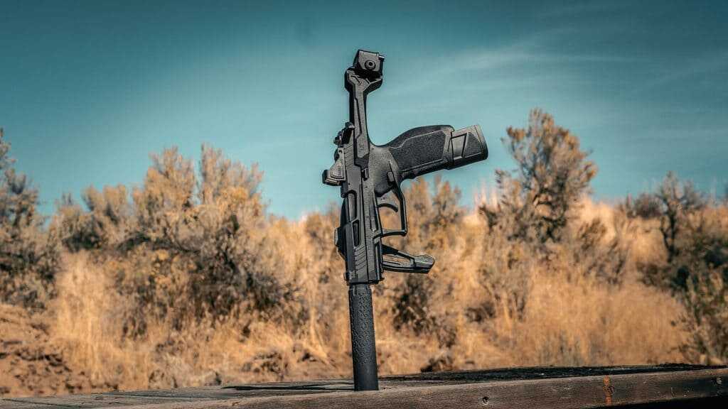 Taurus TTX22 titanium rimfire suppressor with 1/2x28 direct-thread mounting for TX22 pistol