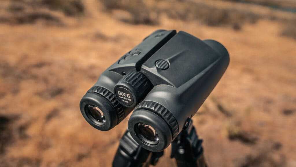 Leupold BX-6 Range HD binocular eyecups with interchangeable styles for adjusting fit and eye position