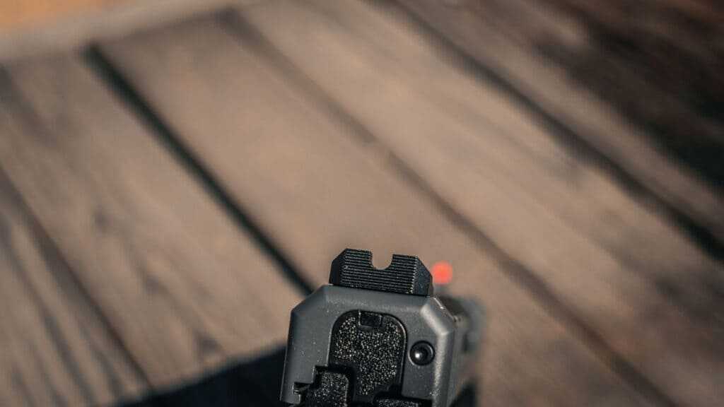 Springfield Echelon Pro Variable Interface System optics mounting area beneath the slide cover plate for direct-mount red dots