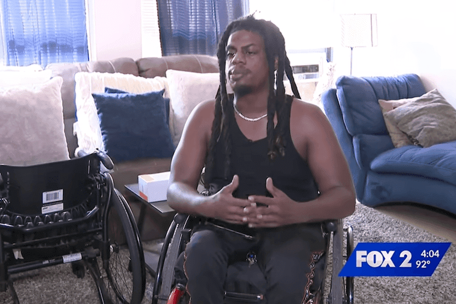 St. Louis public-housing resident Torrey Holliday faces eviction after a reported self-defense shooting.