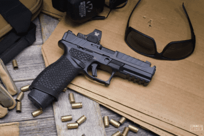 Springfield Armory Echelon Pro Comp 9mm pistols in compact, hybrid and full-size configurations.