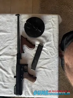 Thompson-Style .45 ACP Pistol with Drum ...