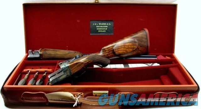 J & L WILKINS .470 NITRO DOUBLE RIFL...