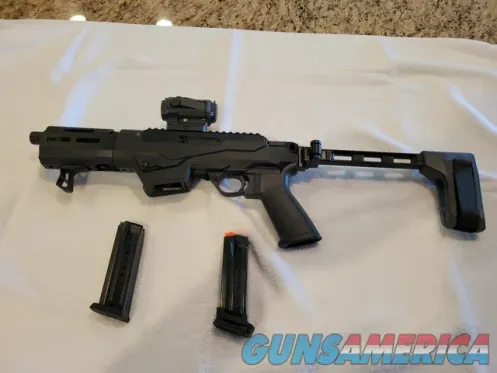 Ruger PC Charger 9mm with Vortex red dot
