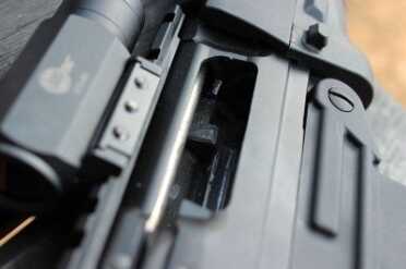 The piston system on the P556 stays clean, even during heavy use. While it may not sparkle, there is much less fouling and gunk than on the typical 5.56.  