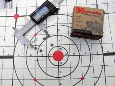 The Shotmaxx Wearable Shot Timer—Gear Review The Hornady Custom produced some nice groups from 10 yards.