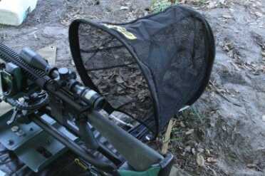The mouth of the Caldwell Brass Trap is nice and wide so it can be a little ways away and still catch erratic ejection. 