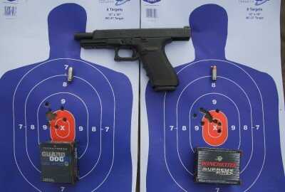 Glock 41 Gen. 4 - New Gun Review - Competition/Duty/Home Defense .45 ACP glock-41-gen-4-45acp-targets-guard-dog