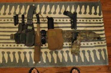 You can get fancy and match all of the camo patterns, or simply go for utility. 