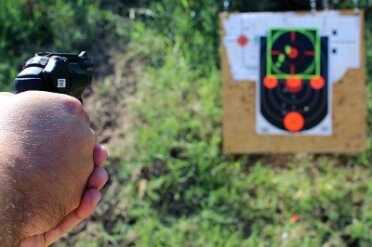 Smith & Wesson M&P .38 Hammerless Revolver w/Crimson Trace How much muzzle flip is generated by the Bodyguard?