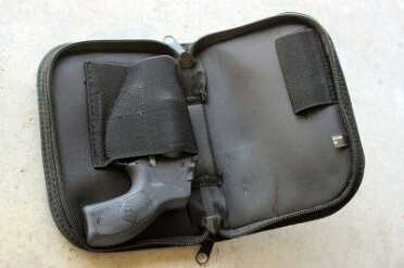Smith & Wesson M&P .38 Hammerless Revolver w/Crimson Trace The pistol comes in well made case.