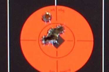 Smith & Wesson M&P .38 Hammerless Revolver w/Crimson Trace The Bodyguard does solid work. Accuracy is easy to replicate.