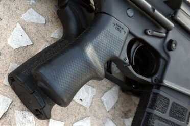 The A*B Arms P Grip--Review The P*Grip is ideally suited for short barreled rifles, or AR pistols.