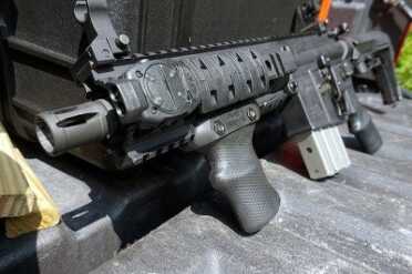 The A*B Arms P Grip--Review The grip matches the aesthetic of A*B Arms other accesorries.