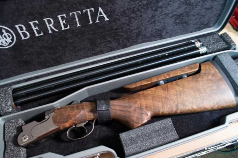 A Beautiful Beretta: The New 692 Sporting B-Fast Over/Under Shotgun Even the case is luxurious. Custom shaped, padded and a place for everything.
