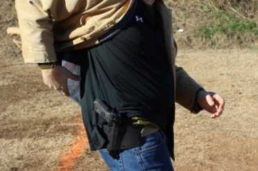 And the OWB holster is still easily concealed. 