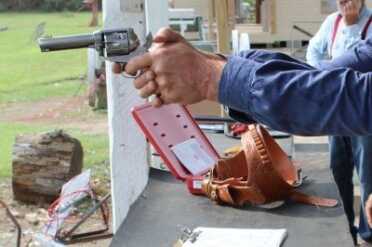 Ruger's SASS Tricked-out Vaqueros —Cowboy Shooting The Vaquero is easily operated with either hand.