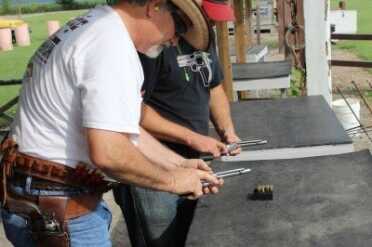 Ruger's SASS Tricked-out Vaqueros —Cowboy Shooting We were shooting stock Hornady cowboy loads, but everyone else was running .38 reloads that produced a kick slightly greater than a BB gun.
