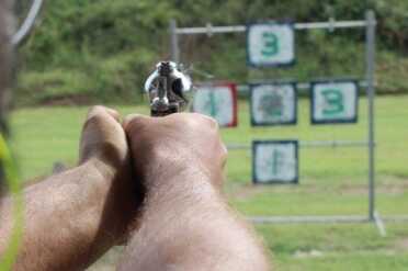 Ruger's SASS Tricked-out Vaqueros —Cowboy Shooting This target set didn't allow for misses. I missed more than I'd thought, too, as I tried to pick up speed.