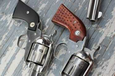 Ruger's SASS Tricked-out Vaqueros —Cowboy Shooting The grip on this Vaquero has been modified to make it thinner and add more grip.