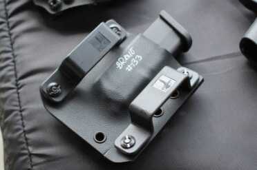 I like to carry an extra magazine, too. Bravo makes solid options for those, too.