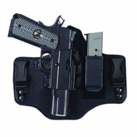 New Galco IWB/OWB Full Frame Holsters, Belts--SHOT Show 2015 The Galco KingTuk 2 adds capacity for a magazine carrier.