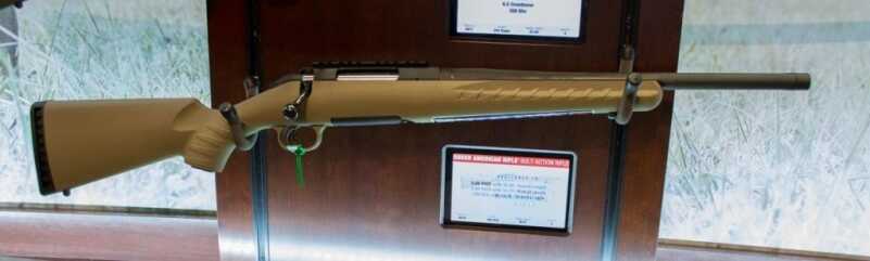 I can't wait to get my hands on one of these: Ruger American Rifle Ranch 300 Blackout