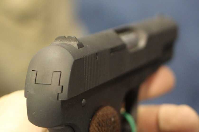 A New Colt 1903 Hammerless?-- SHOT Show 2015 colt 1845