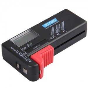 I would also invest in a battery tester. They are cheap when you buy them directly from China. You shouldn't buy any of these things at Walmart, because you'll get a quarter of the value. 
