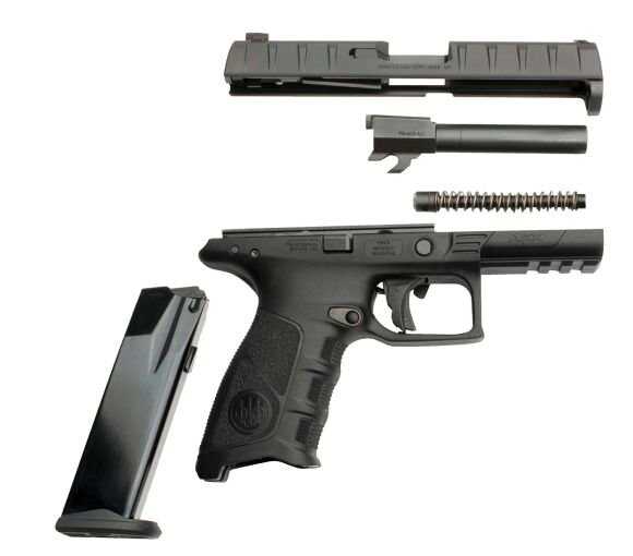 The action is based on a very traditional Browning design.