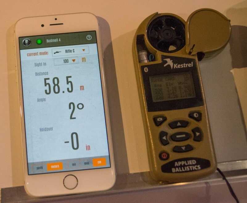 Bushnell Takes The Guesswork Out of Long-Range Shooting The integrated Kestral environmental meter adds a wealth of information to the smartphone app.