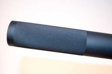 Note the texture on the back of the buffer tube.