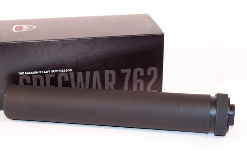 SilencerCo Specwar 762: One Versatile Rifle Suppressor SilencerCo's Specwar 762 is a heavy duty can and full auto rated.