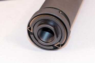 SilencerCo Specwar 762: One Versatile Rifle Suppressor It may look like a direct thread mount, but it's not.