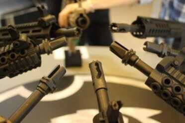 The muzzle ends make an impressive display. 