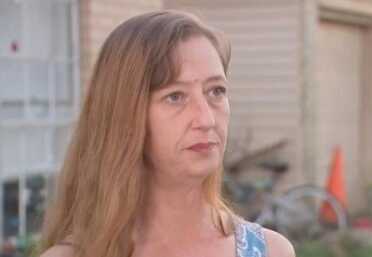 What's the Appropriate Response When Someone Spits in Your Face? Jessica Albitz claims the contract employee spit in her face, though it's not clear by the video if that was the case. (Photo: ABC 7)