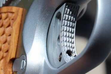 Cheap Guns: 1911 Edition Metro Arms Commander Details of the trigger.