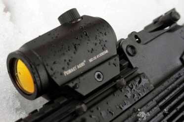 We've shot with the Micro Dot in all kids of weather, including rain and snow, with no problems.
