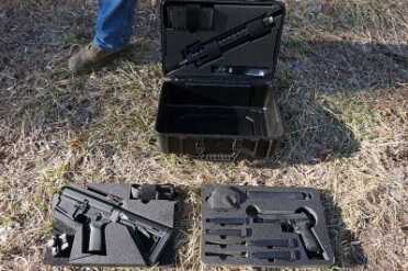 .308 AR Take-Down--The DRD Tactical M762 Two layers in the case.