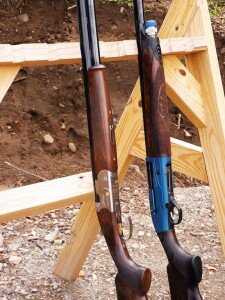 These are the two guns we shot. Rita’s A400 and a sweet shooting Beretta 682 Limited she brought for me to use.