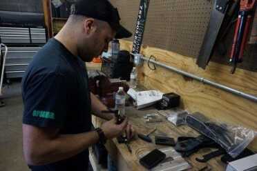 The whole build takes very little time. The most time consuming part is the process of discovery. Assembling jigs and pacing the cutting both have small learning curves that quickly disappear. 