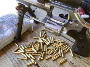 The .17 HMR uses a bottleneck cartridge based on the .22 Magnum.