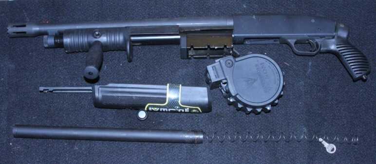 This is the system laid out so you can see what goes where. I no longer need my FLEX forend assembly and magtube. 